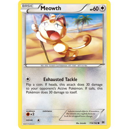 Meowth (Reverse Holo)