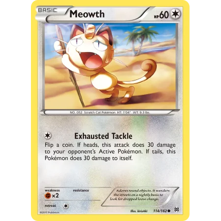 Meowth (Reverse Holo)