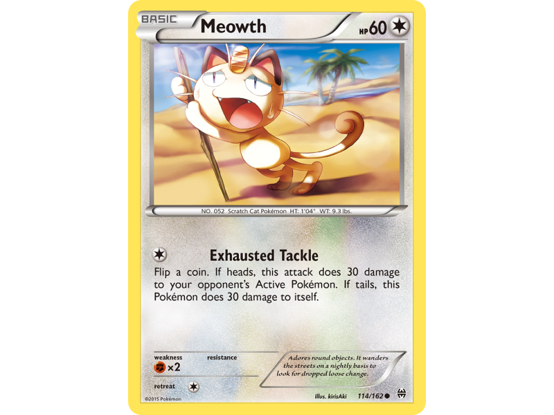 Meowth (Reverse Holo)