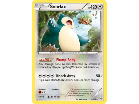 Snorlax (Reverse Holo)