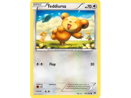 Teddiursa (Reverse Holo)