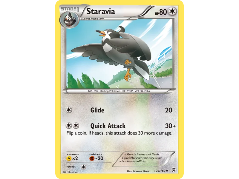 Staravia (Reverse Holo)