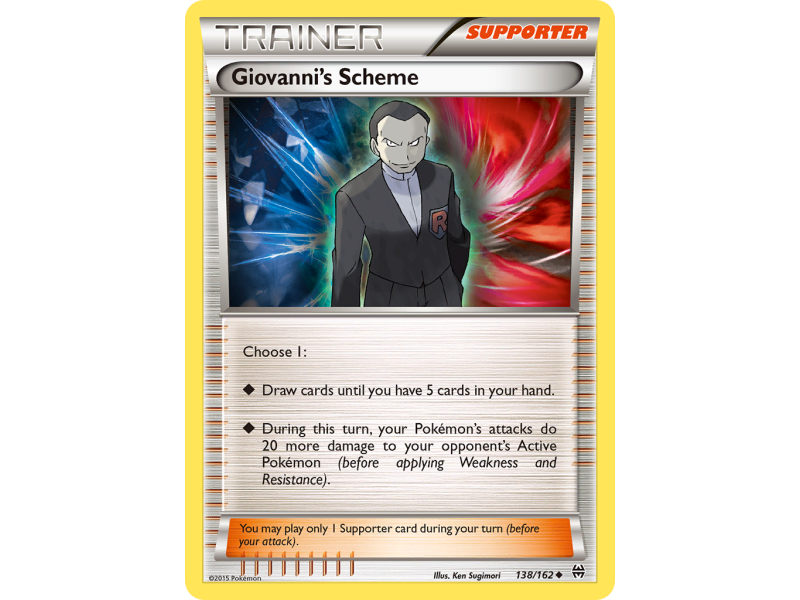 Giovanni's Scheme (Reverse Holo)