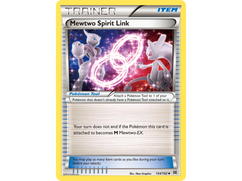 Mewtwo Spirit Link (Reverse Holo)