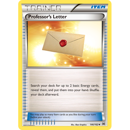 Professor's Letter (Reverse Holo)