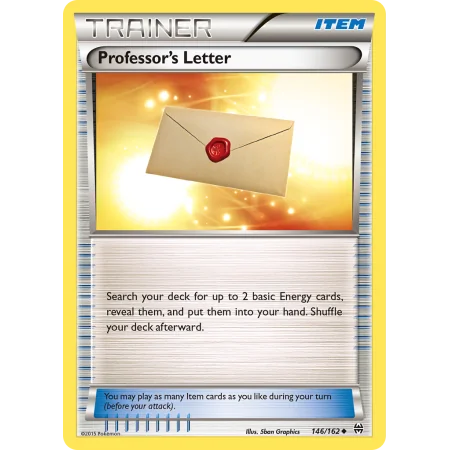 Professor's Letter (Reverse Holo)