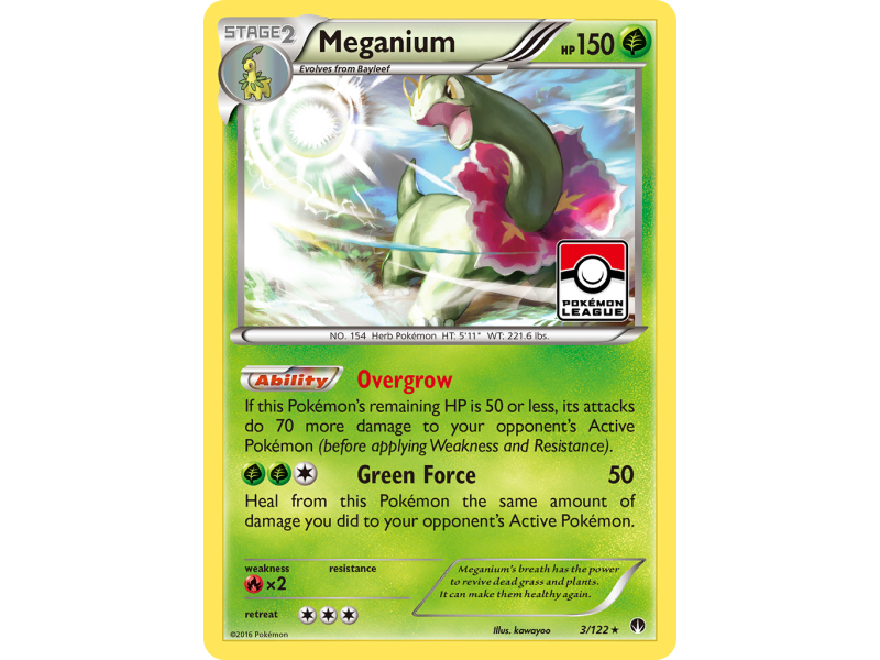 Meganium (Reverse Holo)