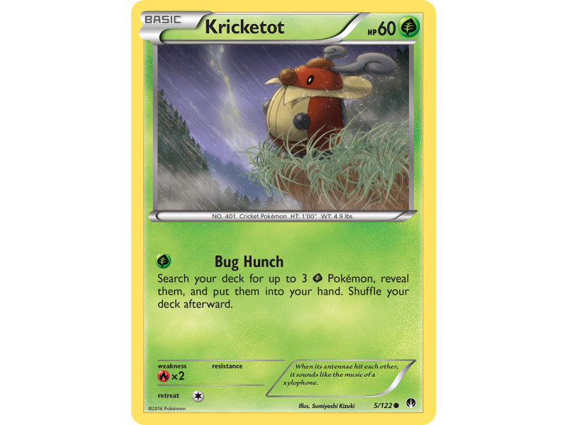 Kricketot (Reverse Holo)