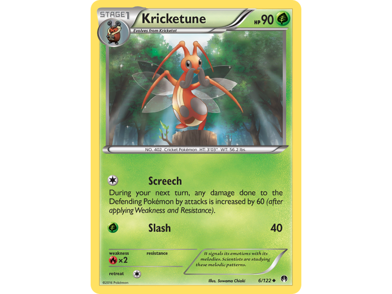 Kricketune (Reverse Holo)