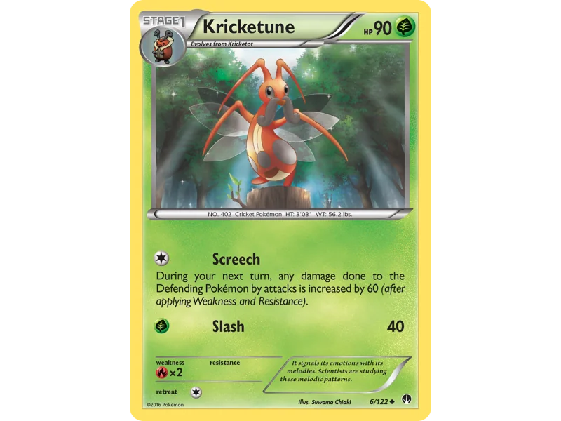 Kricketune (Reverse Holo)