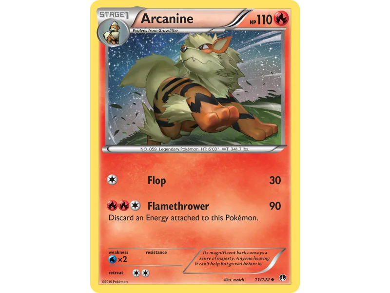 Arcanine (Reverse Holo)