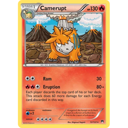 Camerupt (Reverse Holo)
