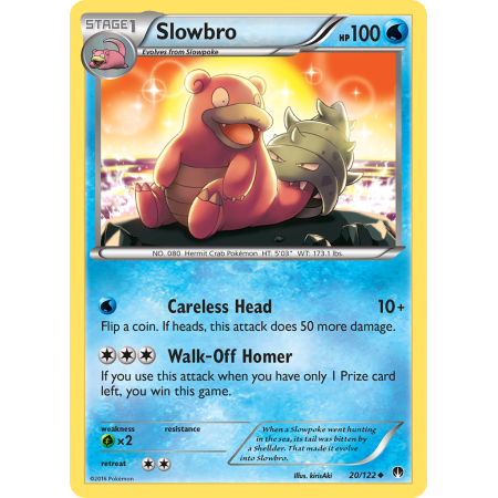 Slowbro (Reverse Holo)