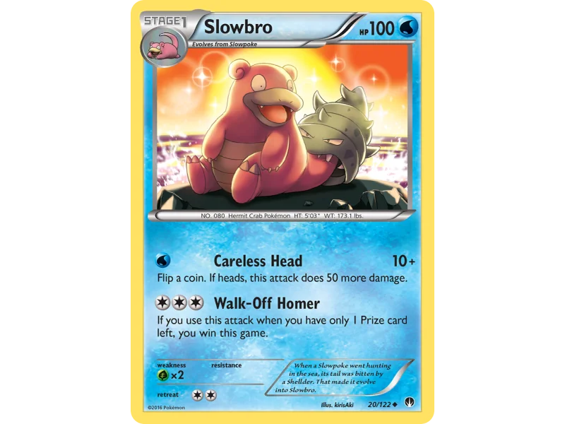 Slowbro (Reverse Holo)