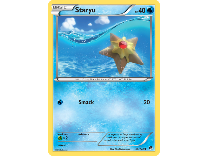 Staryu (Reverse Holo)