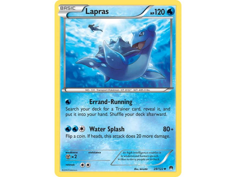 Lapras (Reverse Holo)