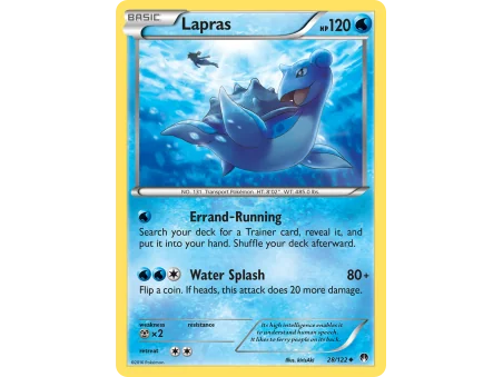 Lapras (Reverse Holo)
