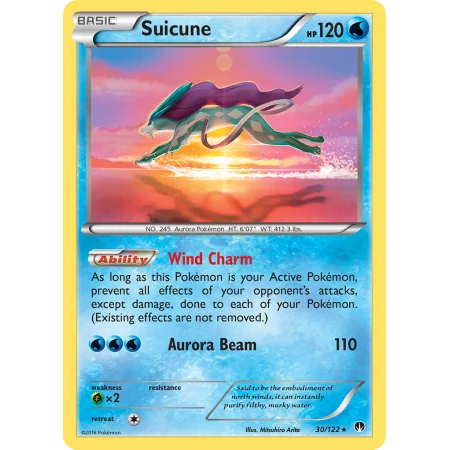 Suicune (Reverse Holo)