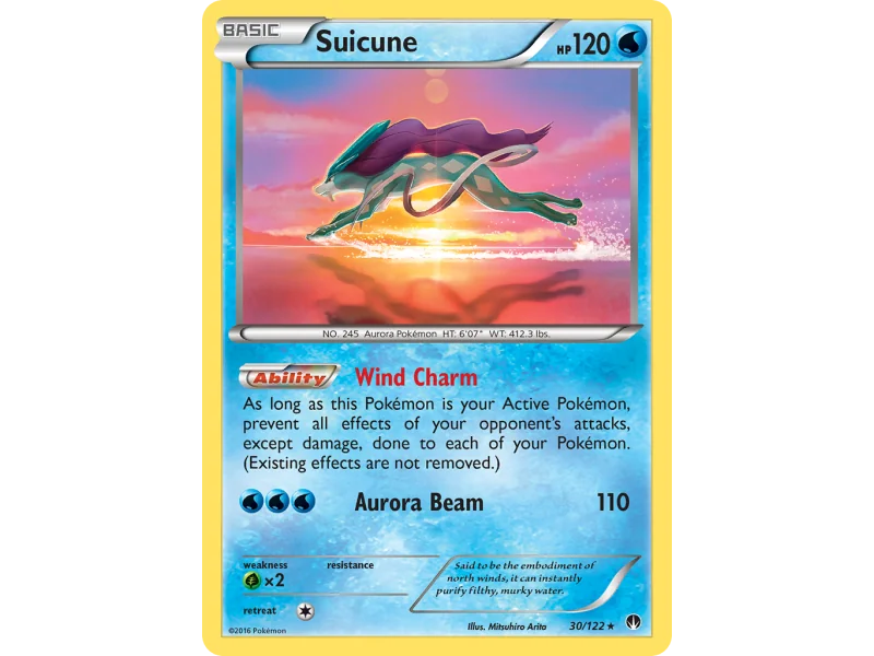 Suicune (Reverse Holo)