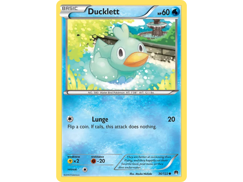 Ducklett (Reverse Holo)
