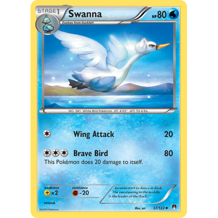 Swanna (Reverse Holo)