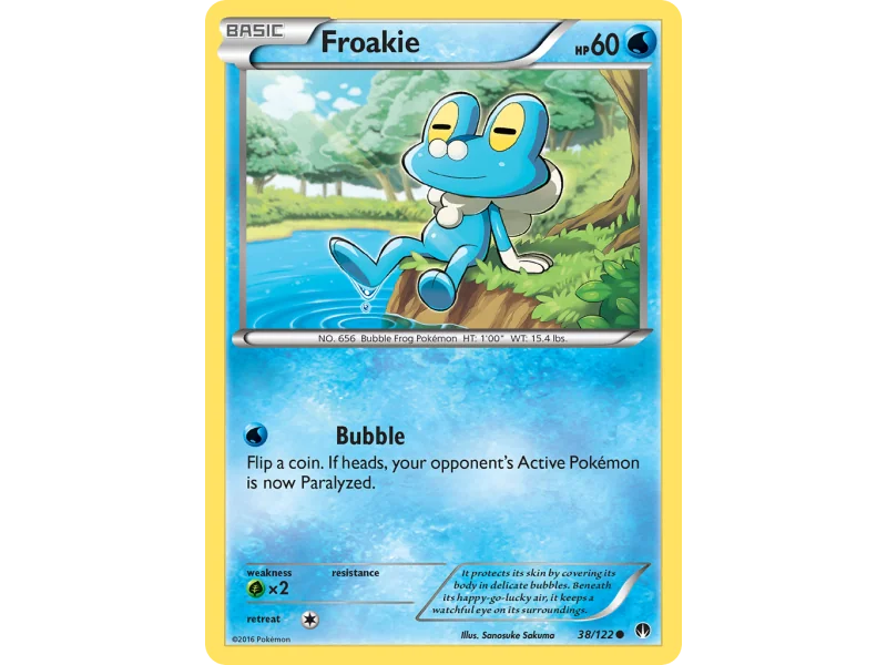 Froakie (Reverse Holo)