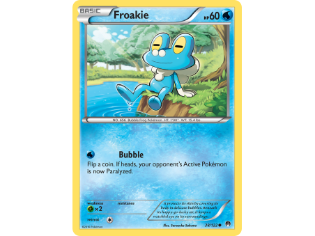 Froakie (Reverse Holo)