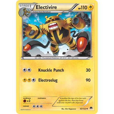 Electivire (Reverse Holo)