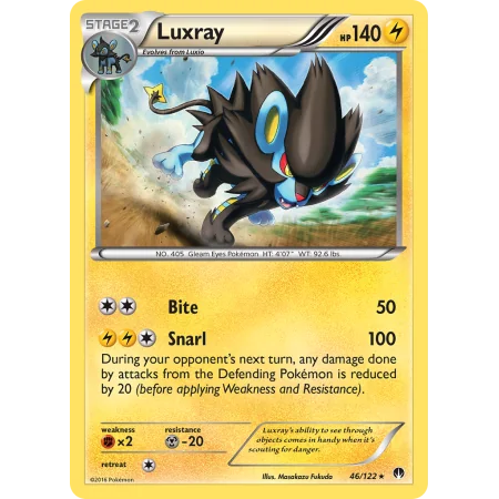 Luxray (Reverse Holo)