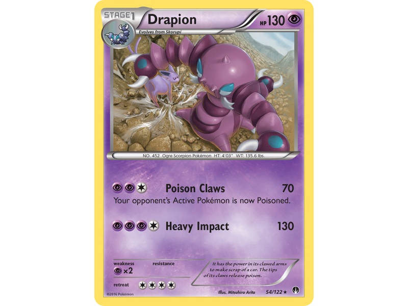 Drapion (Reverse Holo)