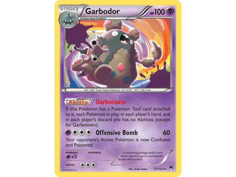 Garbodor (Reverse Holo)