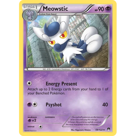 Meowstic (Reverse Holo)
