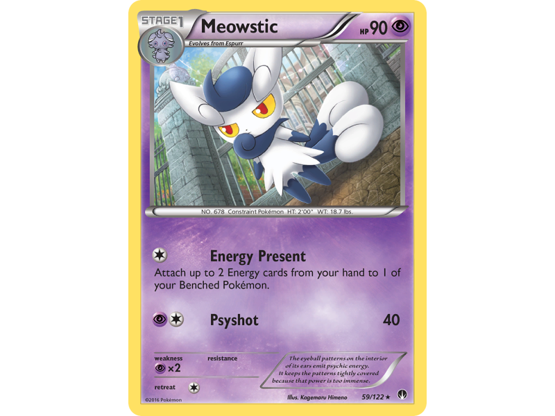 Meowstic (Reverse Holo)