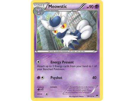 Meowstic (Reverse Holo)