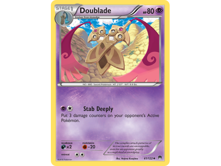 Doublade (Reverse Holo)