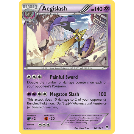 Aegislash (Reverse Holo)