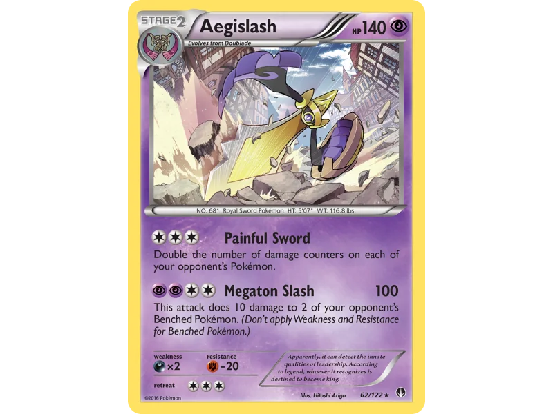 Aegislash (Reverse Holo)