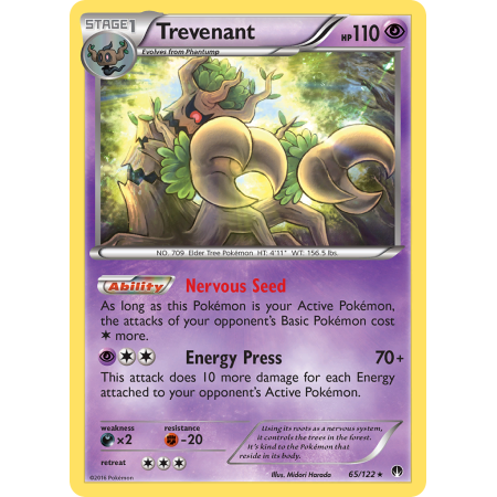 Trevenant (Reverse Holo)