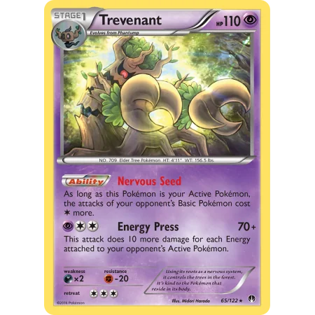 Trevenant (Reverse Holo)