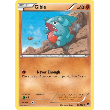 Gible (Reverse Holo)