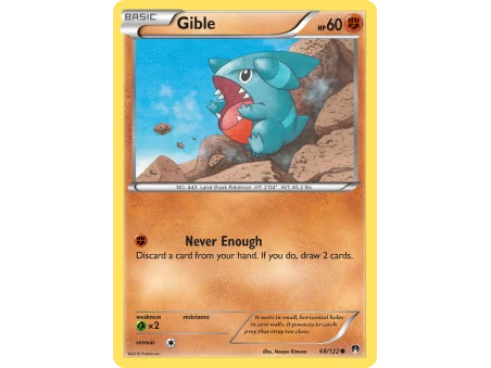 Gible (Reverse Holo)