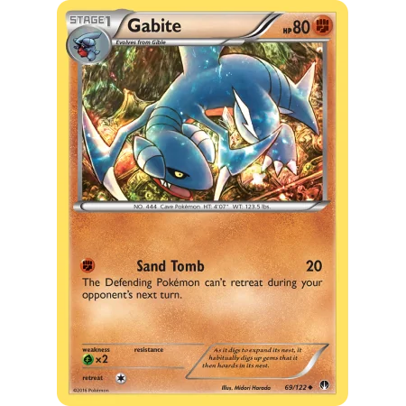 Gabite (Reverse Holo)