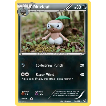 Nuzleaf (Reverse Holo)