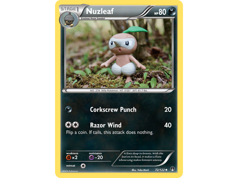 Nuzleaf (Reverse Holo)