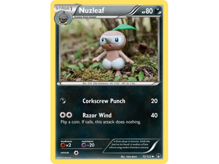 Nuzleaf (Reverse Holo)