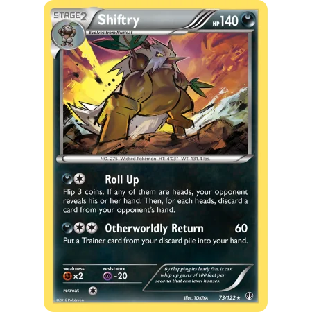 Shiftry (Reverse Holo)