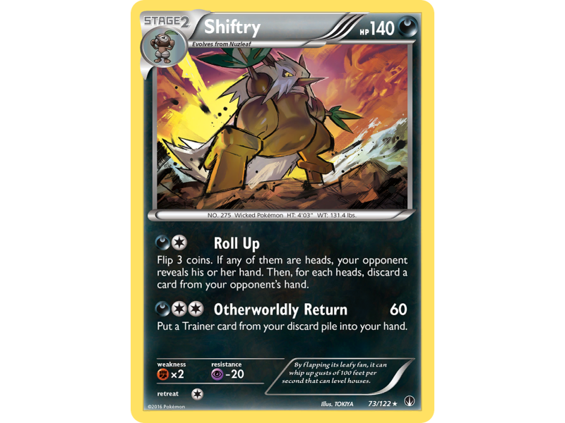 Shiftry (Reverse Holo)