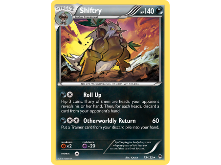 Shiftry (Reverse Holo)
