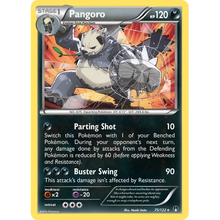 Pangoro (Reverse Holo)