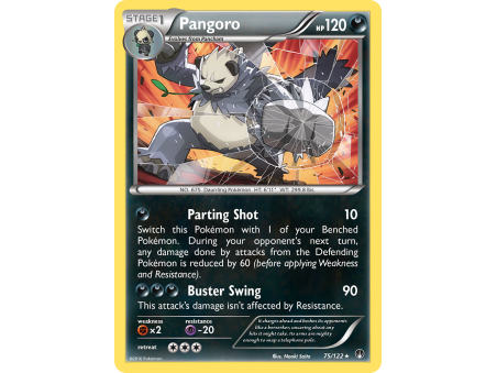 Pangoro (Reverse Holo)